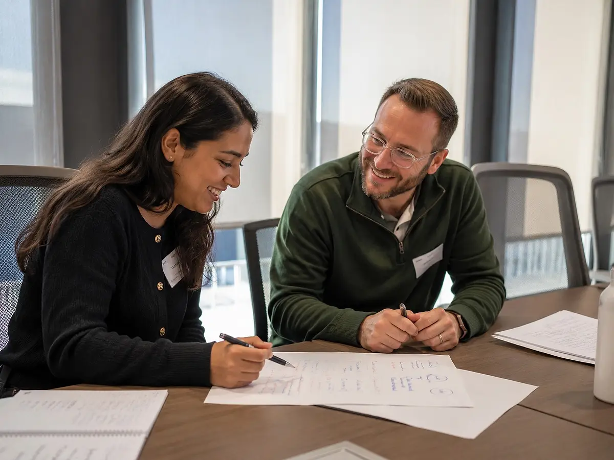 Échange et accompagnement pédagogique chez Brio Learning